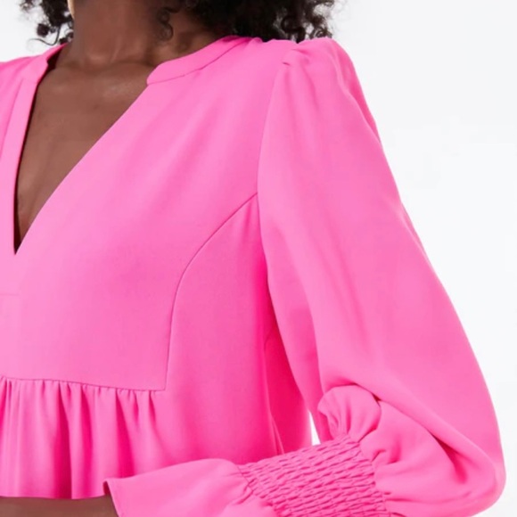 Pomander Place Kenzo Dress-Electric Pink-Women’s XS-Summer-Spring-Wedding-NEW - Picture 3 of 13